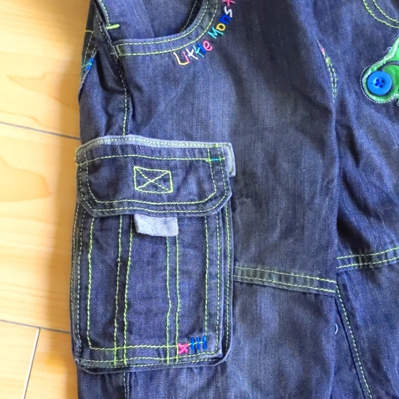 NEW with Tags Next 2Pc Shirt/Denim Jumper 1.5 - 2 Years - Picture 10 of 13